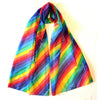 Extra Large Long Length Silk Scarf in Rainbow - Original Craft Market
